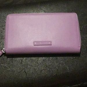 Light Purple Vera Bradley clutch